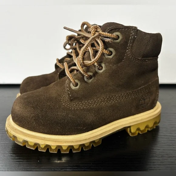 Timberland Waterproof Boots with Clear Sole (8.5 Toddler) - Picture 9 of 9